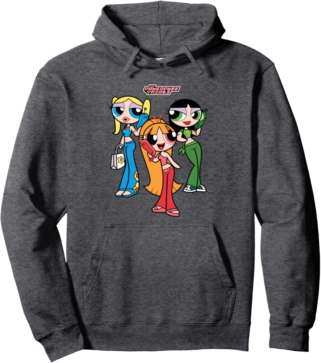 The Powerpuff Girls Teen Girl Group Cute Cartoon Pullover Hoodie