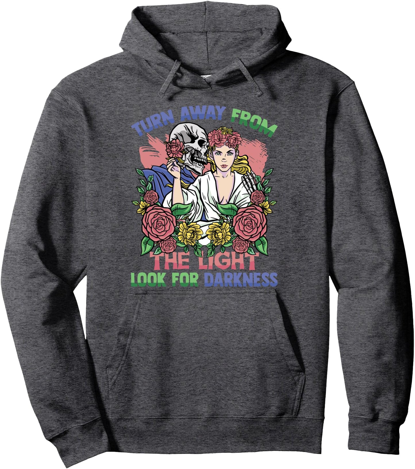 Turn Away From The Light, Look For Darkness - Otaku Anime Pullover Hoodie