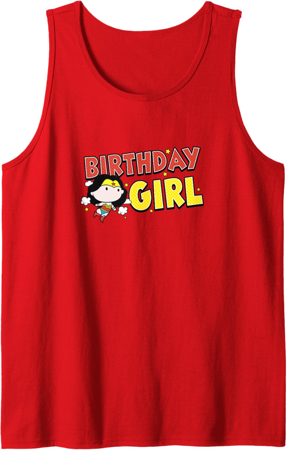 DC Comics Justice League Chibi WW Birthday Girl Tank Top