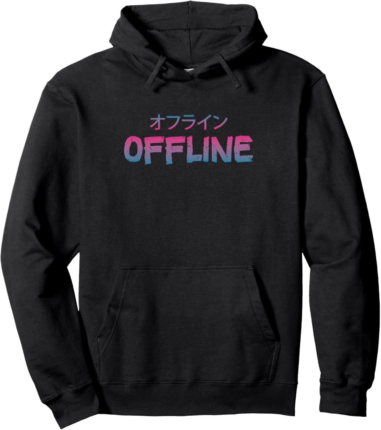 Ofurain Offline shirt Anime merch Japanese Aesthetic Anime Pullover Hoodie
