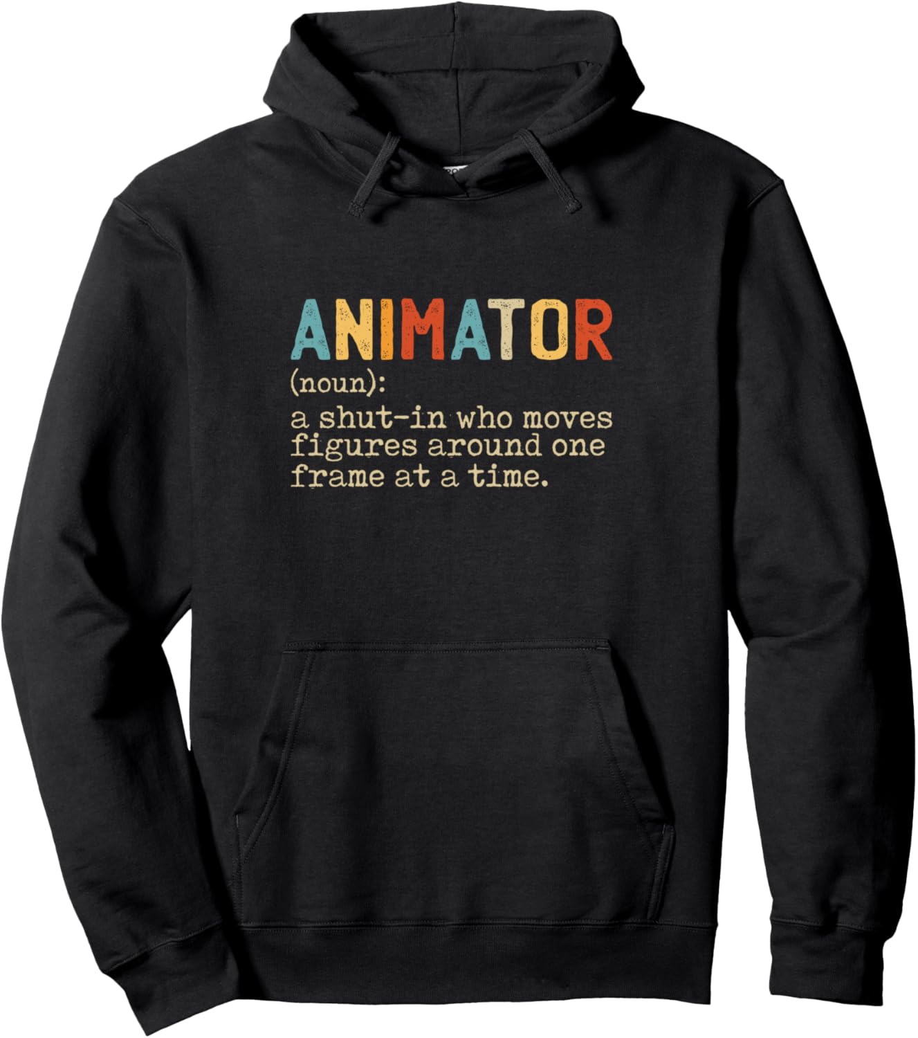 Animator Definition Pullover Hoodie