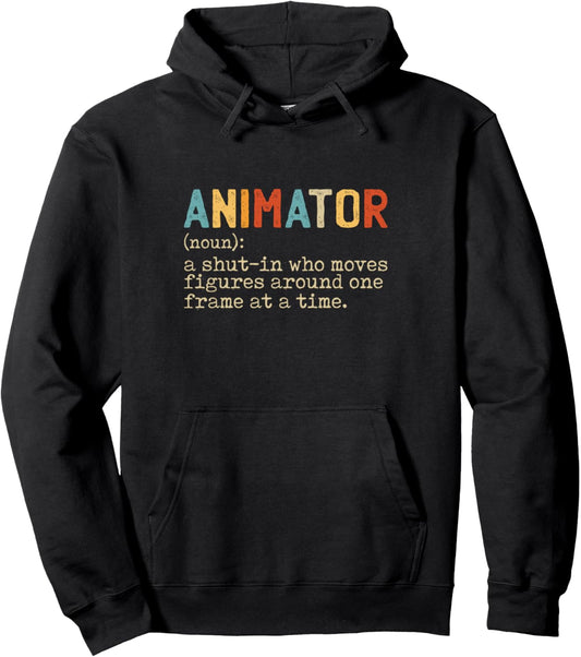 Animator Definition Pullover Hoodie
