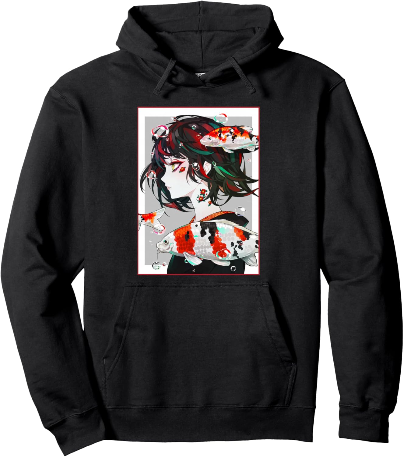 Anime Girl Japanese Aesthetic anime Otaku Pullover Hoodie