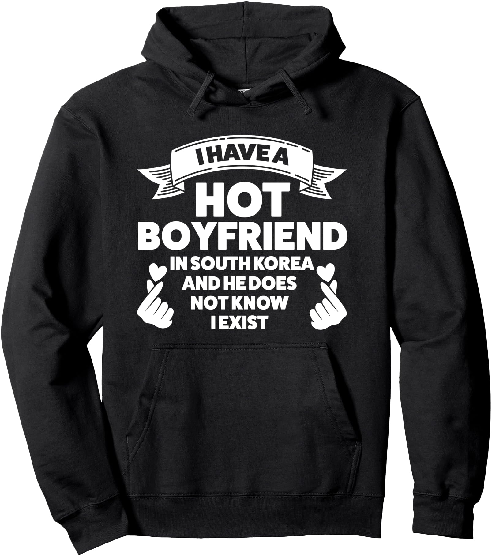 I have a hot boyfriend in south korea Anime Pullover Hoodie