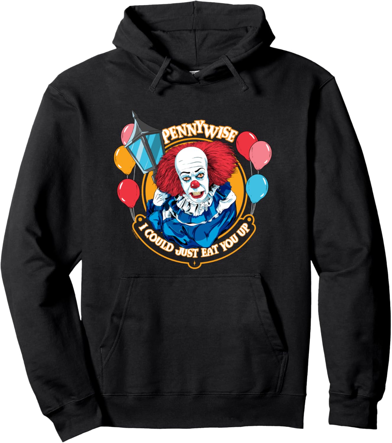 It Valentine's Day Pennywise I Could Just Eat You Up Vintage Pullover Hoodie