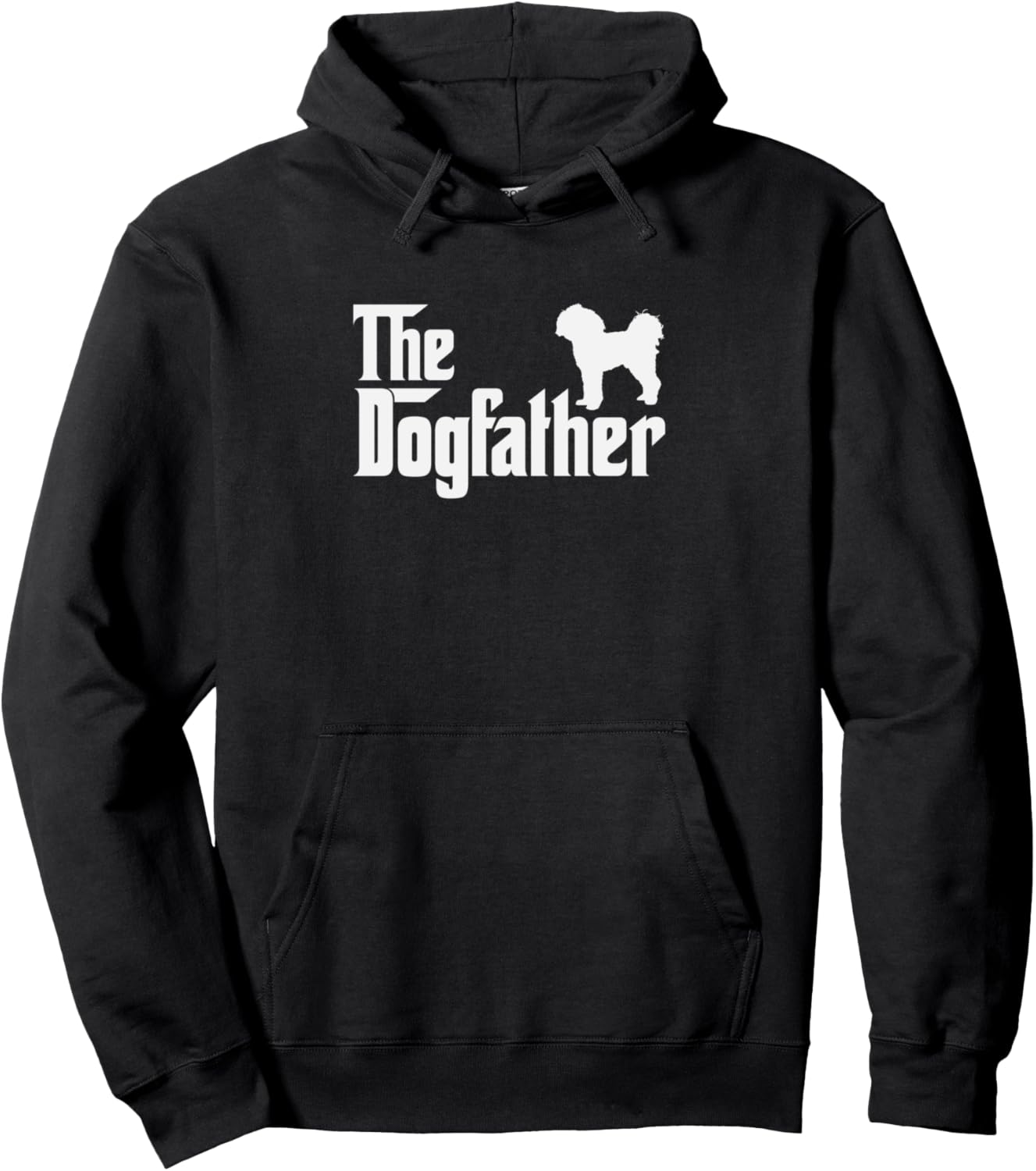 cavapoo DogFather Funny Dog Dad Pullover Hoodie