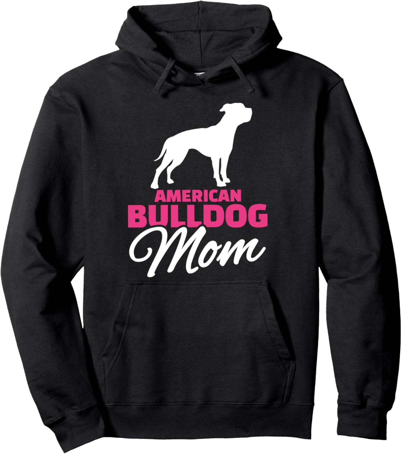 American bulldog mom Hoodie Pullover Hoodie