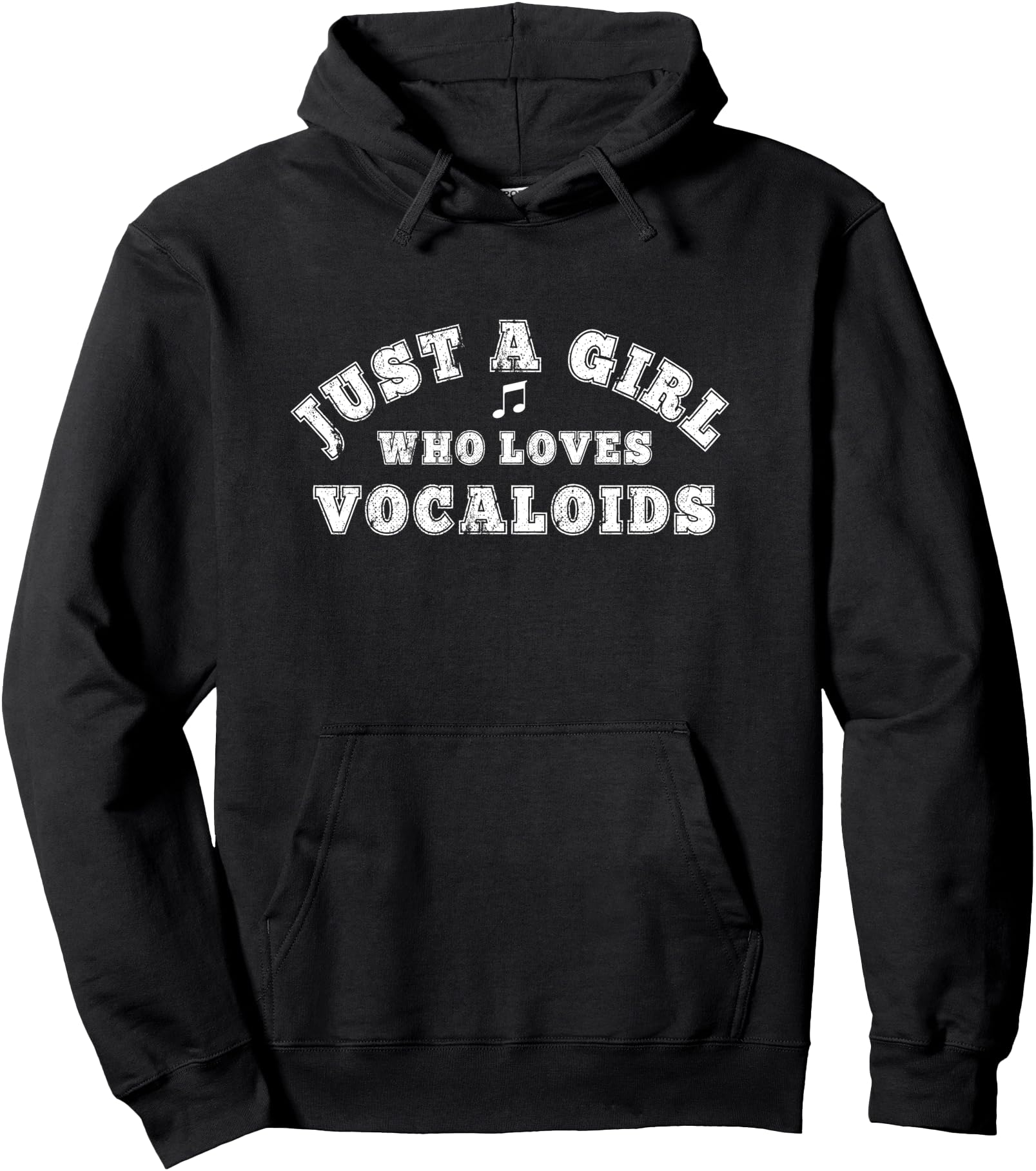Funny Vocaloid Gift Just A Girl Who Loves Vocaloids Anime Pullover Hoodie