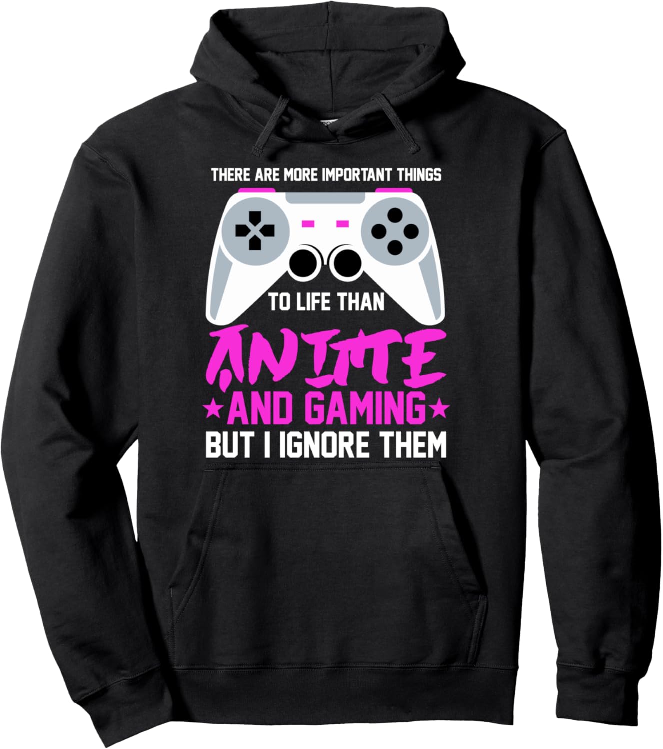 Anime and Gaming Anime Pullover Hoodie