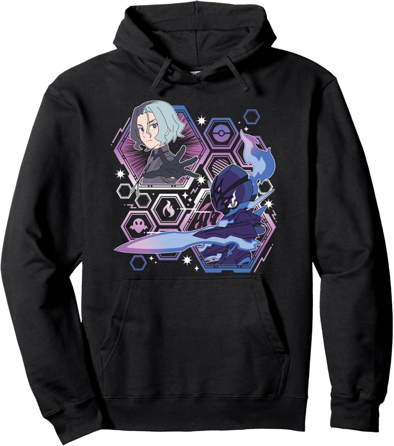 Pokémon - Amethio And Ceruledge Pullover Hoodie