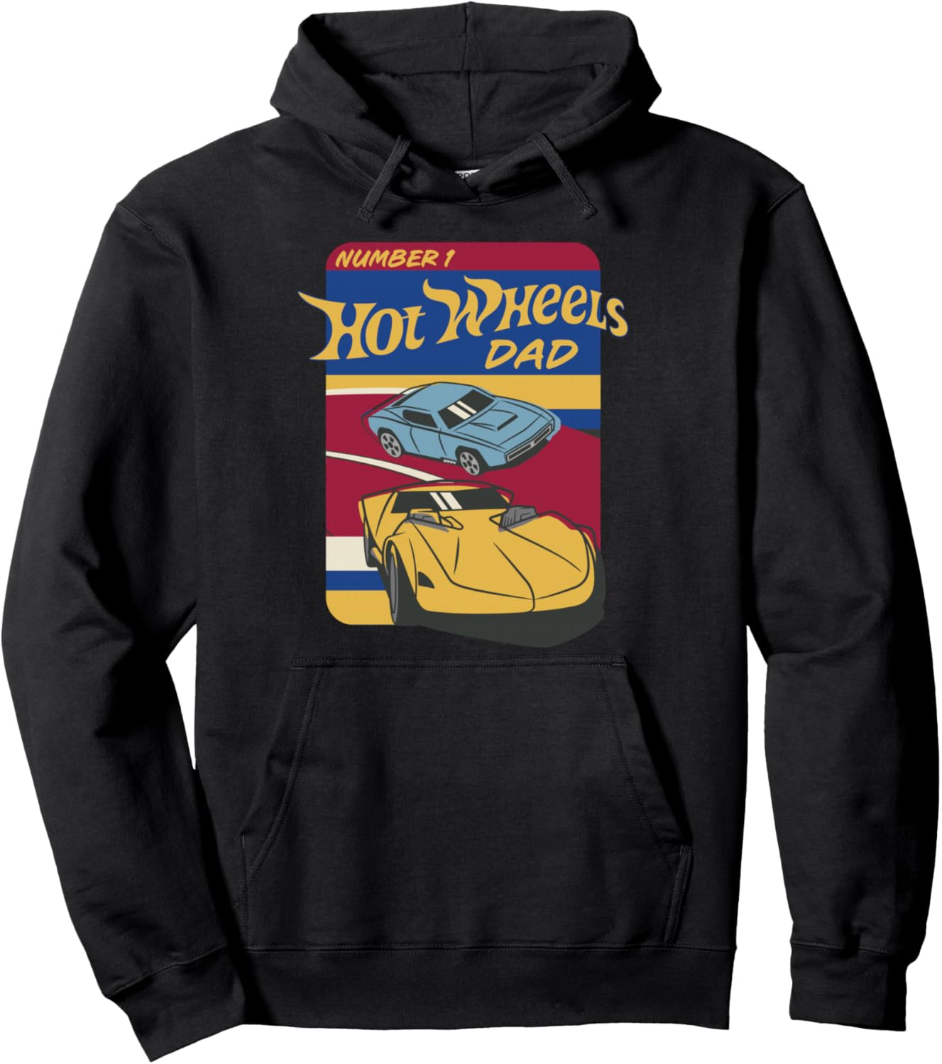Hot Wheels - Father's Day Number 1 Dad Pullover Hoodie