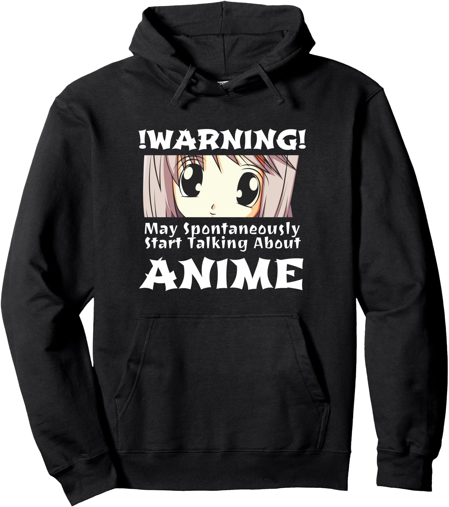 Anime Girl Hoodie Funny May Spontaneously Talk About Anime Pullover Hoodie