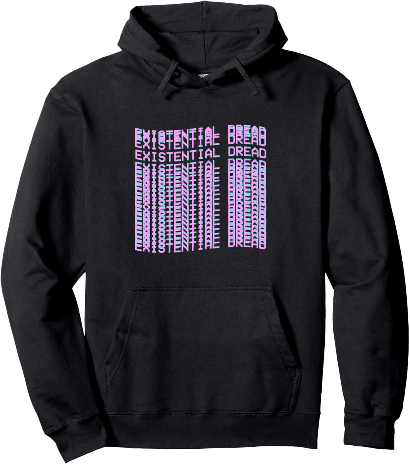 Existential Dread Hoodie - Aesthetic Vaporwave Streewear Pullover Hoodie