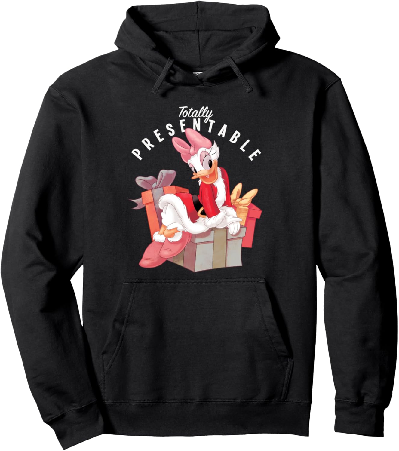 Disney Daisy Duck Totally Presentable Holiday Pullover Hoodie
