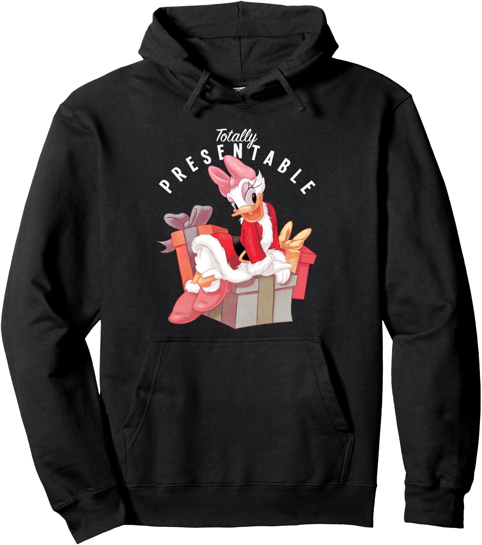Disney Daisy Duck Totally Presentable Holiday Pullover Hoodie