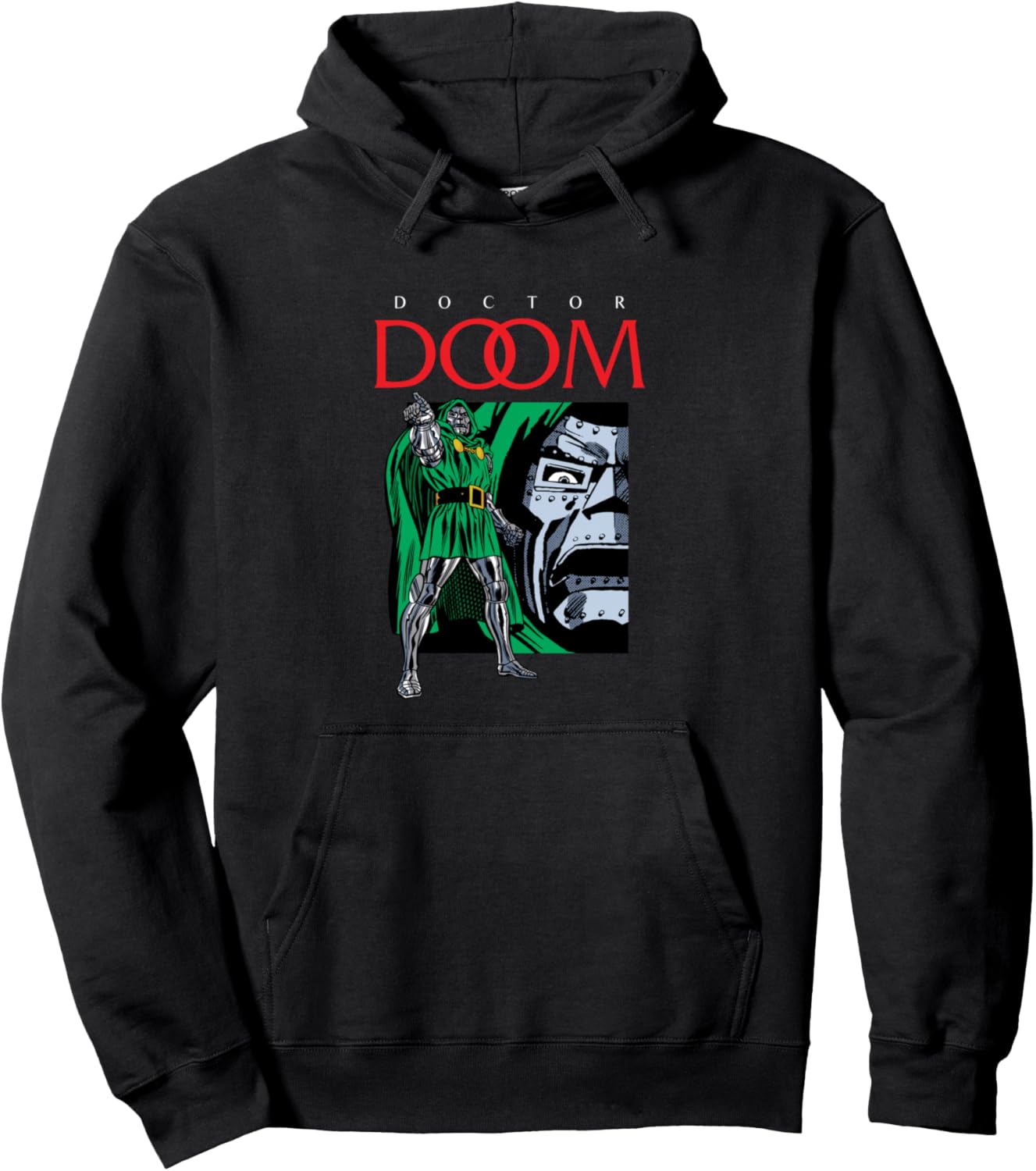 Marvel Comics Doctor Doom Fantastic Super Villain Pullover Hoodie