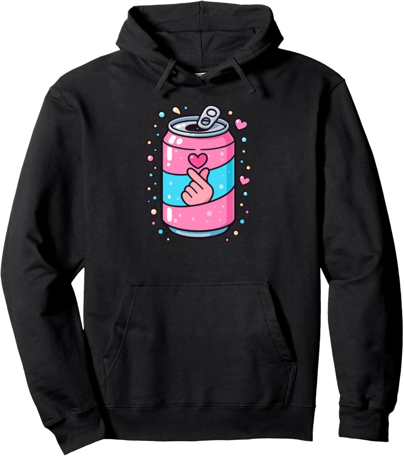 Cute Soda Pop Can Pullover Hoodie