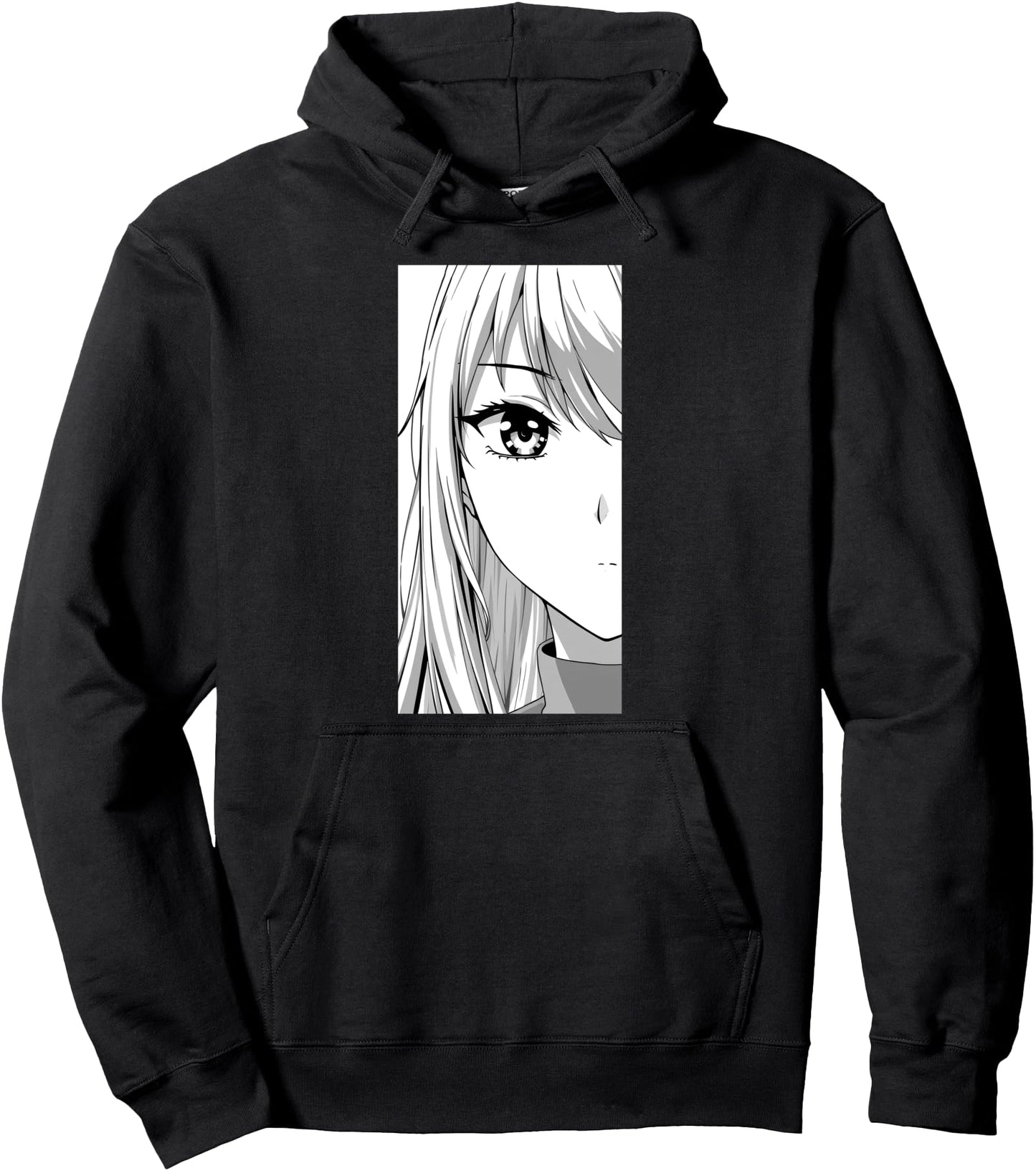 Anime Aesthetic Manga Design Pullover Hoodie