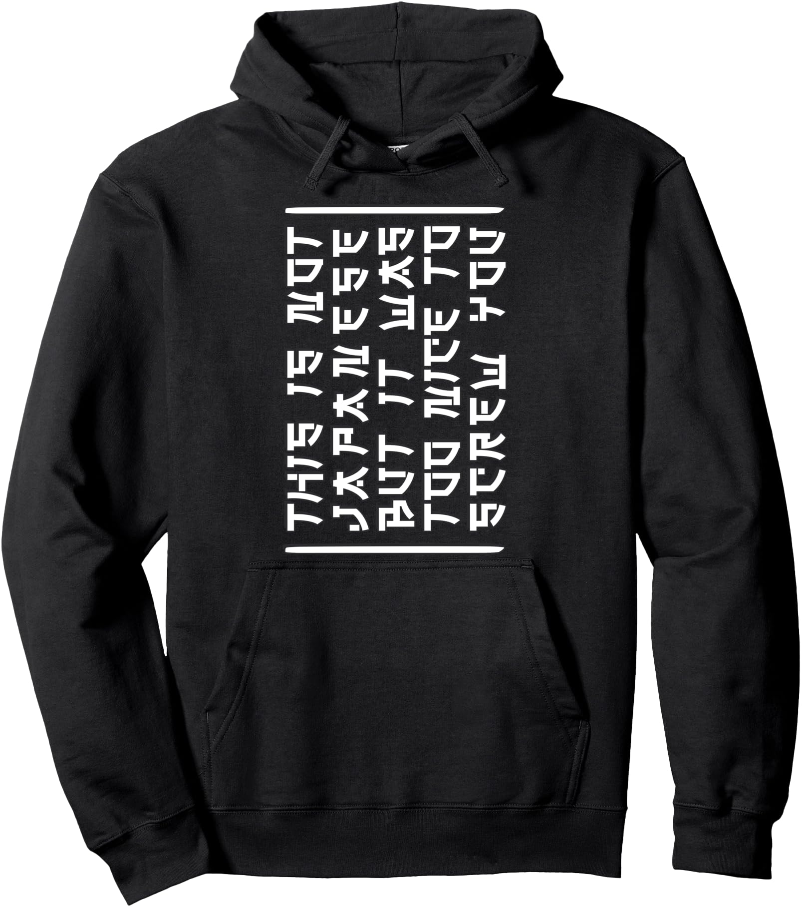 This Is Not Japanese - Tilt Your Head - Funny Japanese Anime Pullover Hoodie
