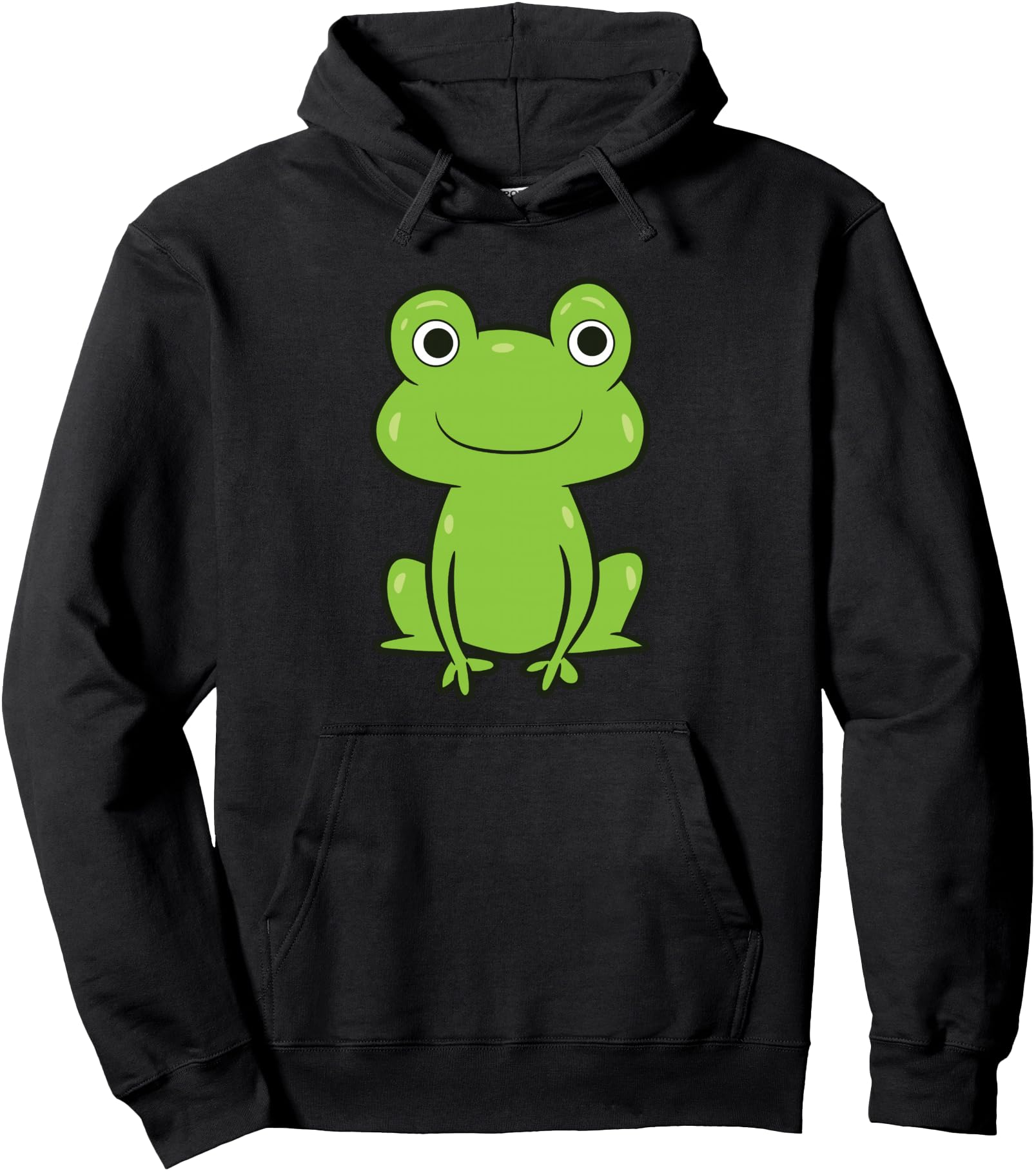 Cute Green Frog Children's Frog Frog Pullover Hoodie