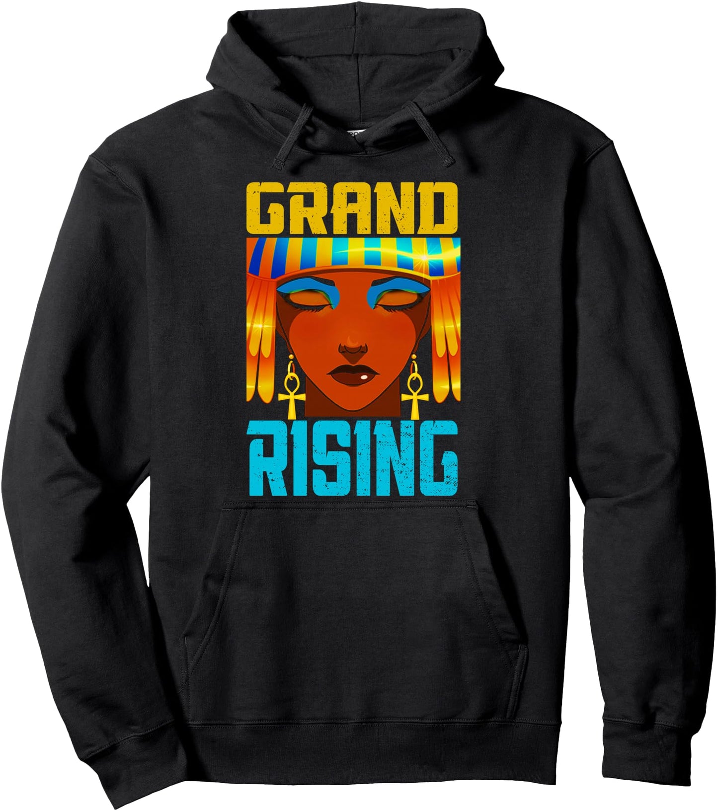 Grand Rising Kemetic Ancient Egyptian History Anime Pullover Hoodie