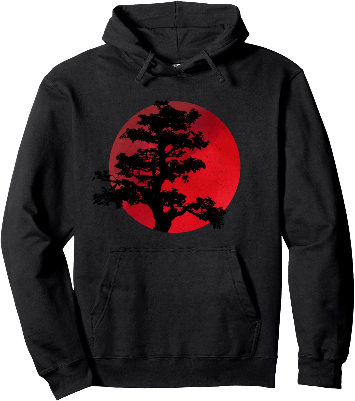 Japanese Bonsai Tree Hoodie Japanese Tradition Graphic Art Pullover Hoodie