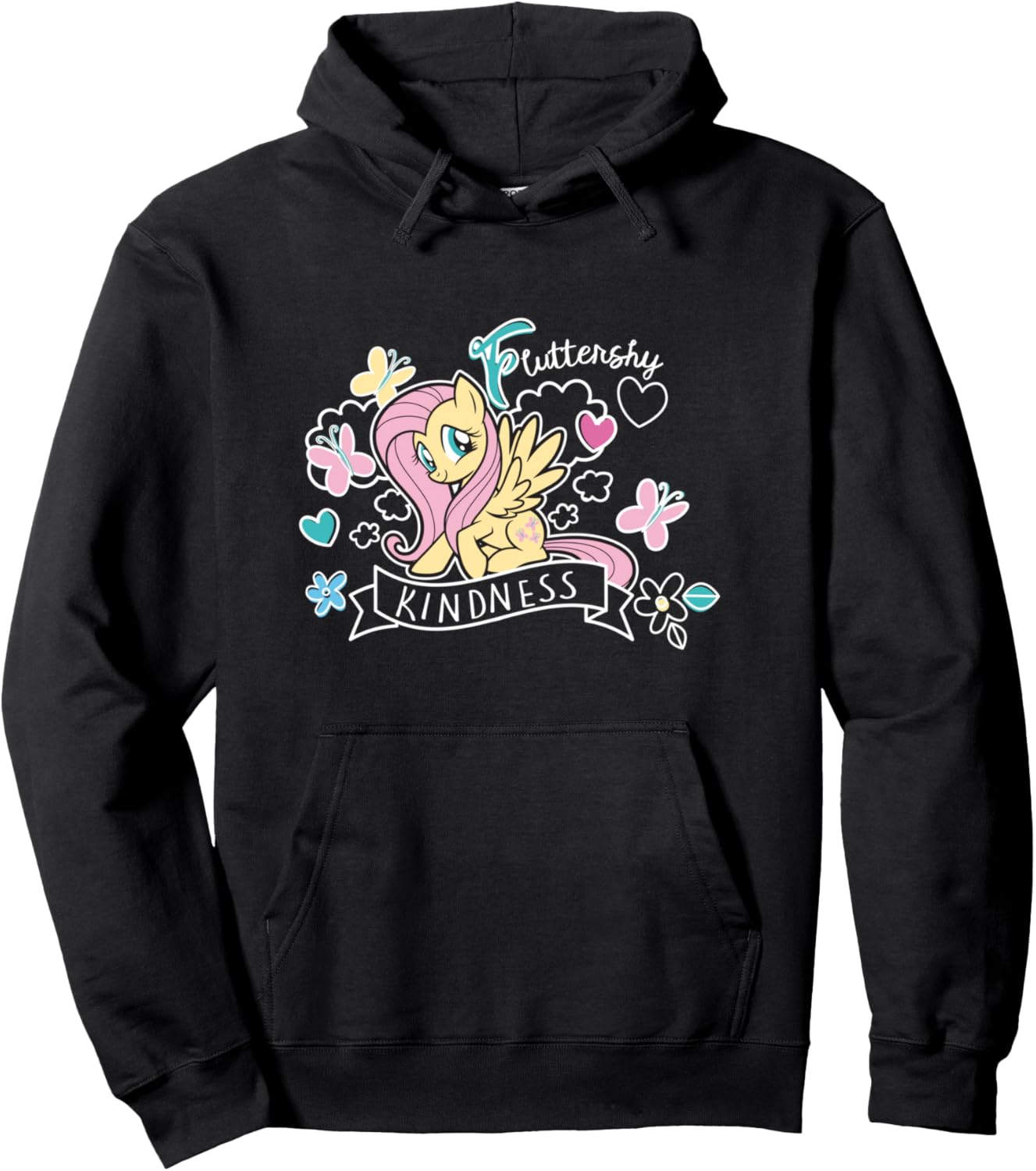 My Little Pony Fluttershy Full Of Kindness Pullover Hoodie