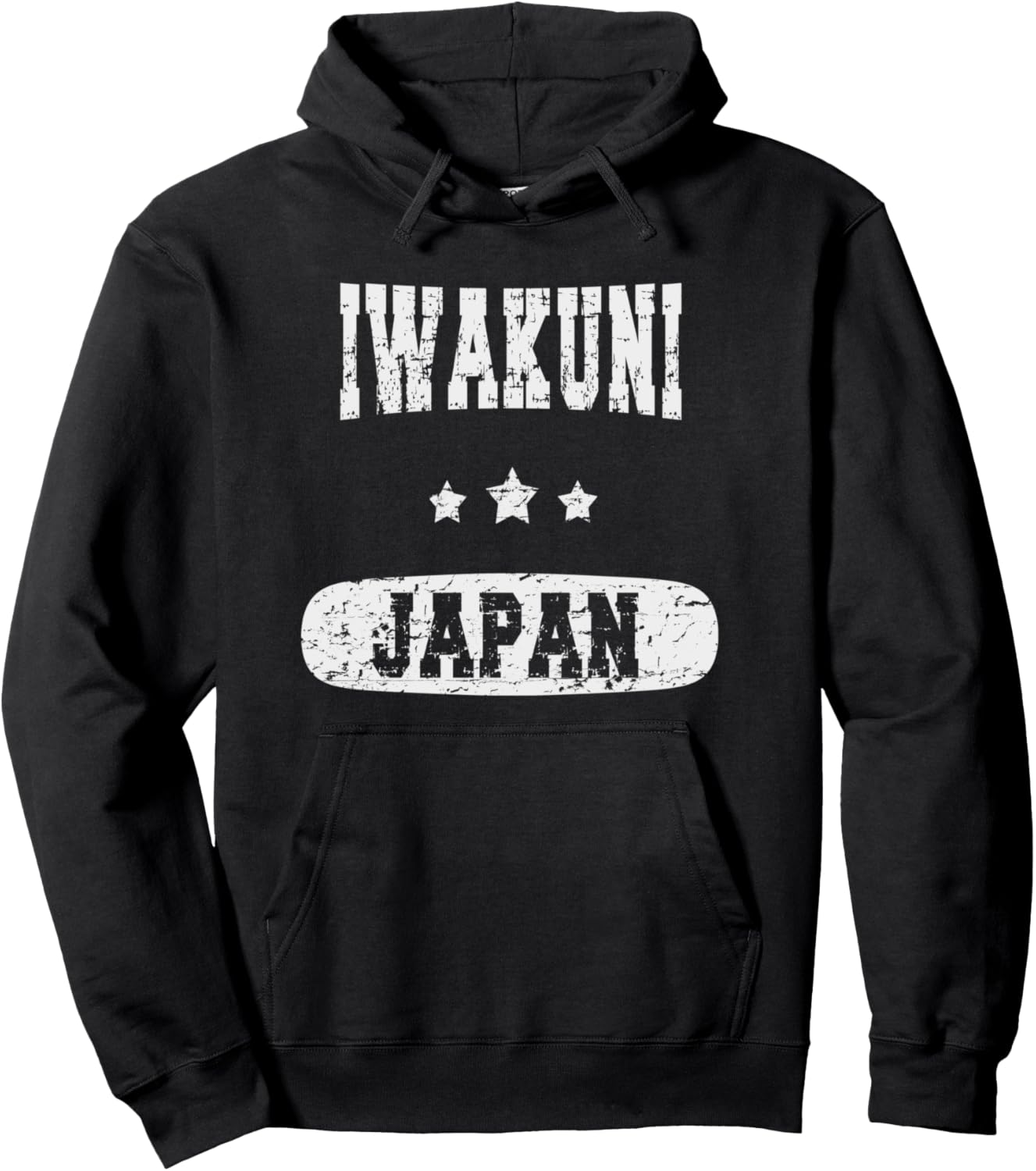 Vintage Iwakuni, Japan Pullover Hoodie