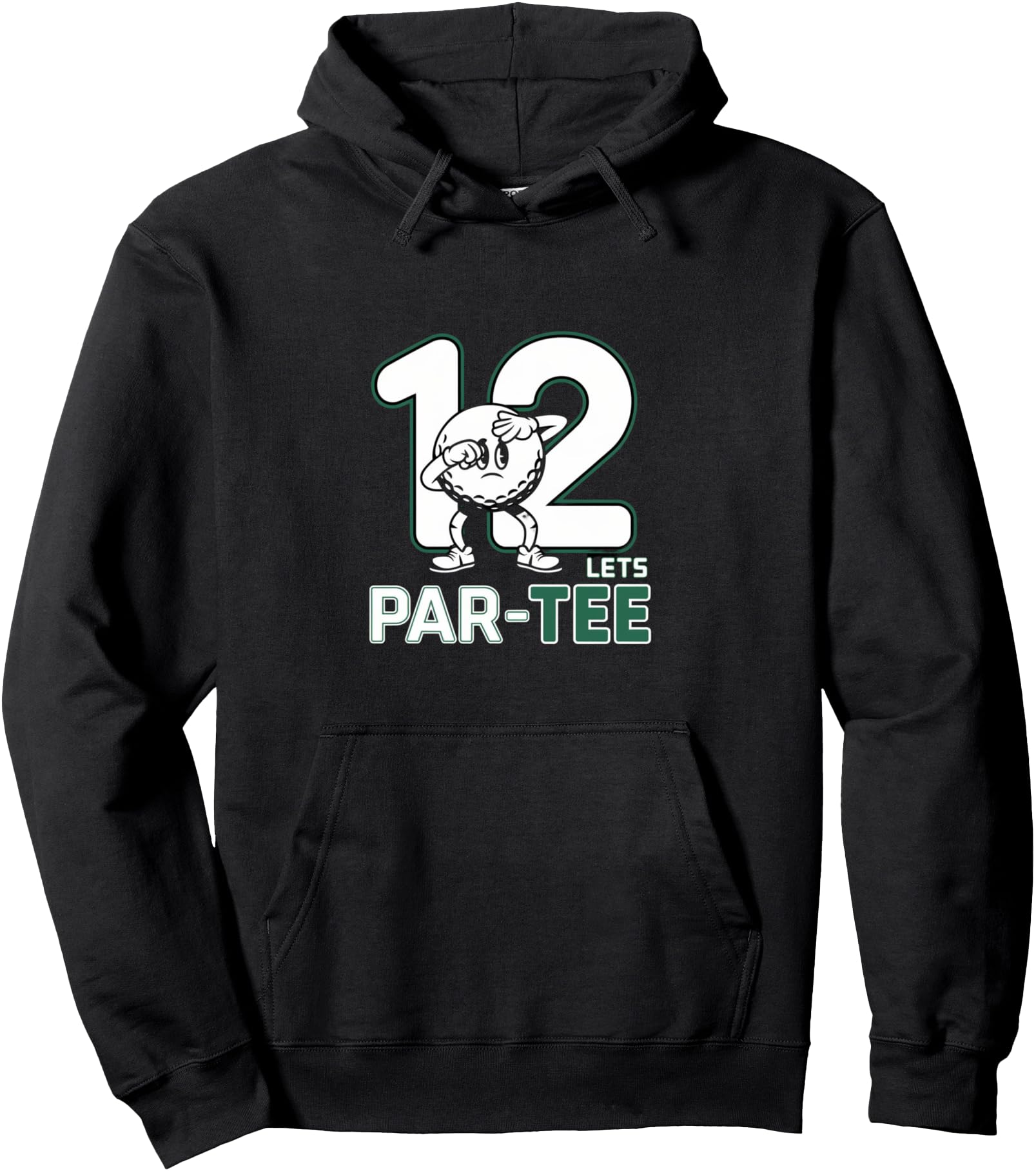 I'm 12 Let's Par Tee 12th Years Old Golf Party Birthday Pullover Hoodie