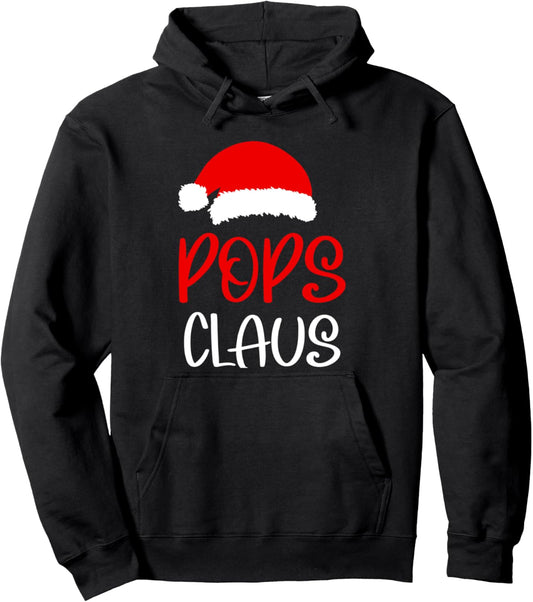 Christmas Pops Claus Matching Family Christmas Pullover Hoodie
