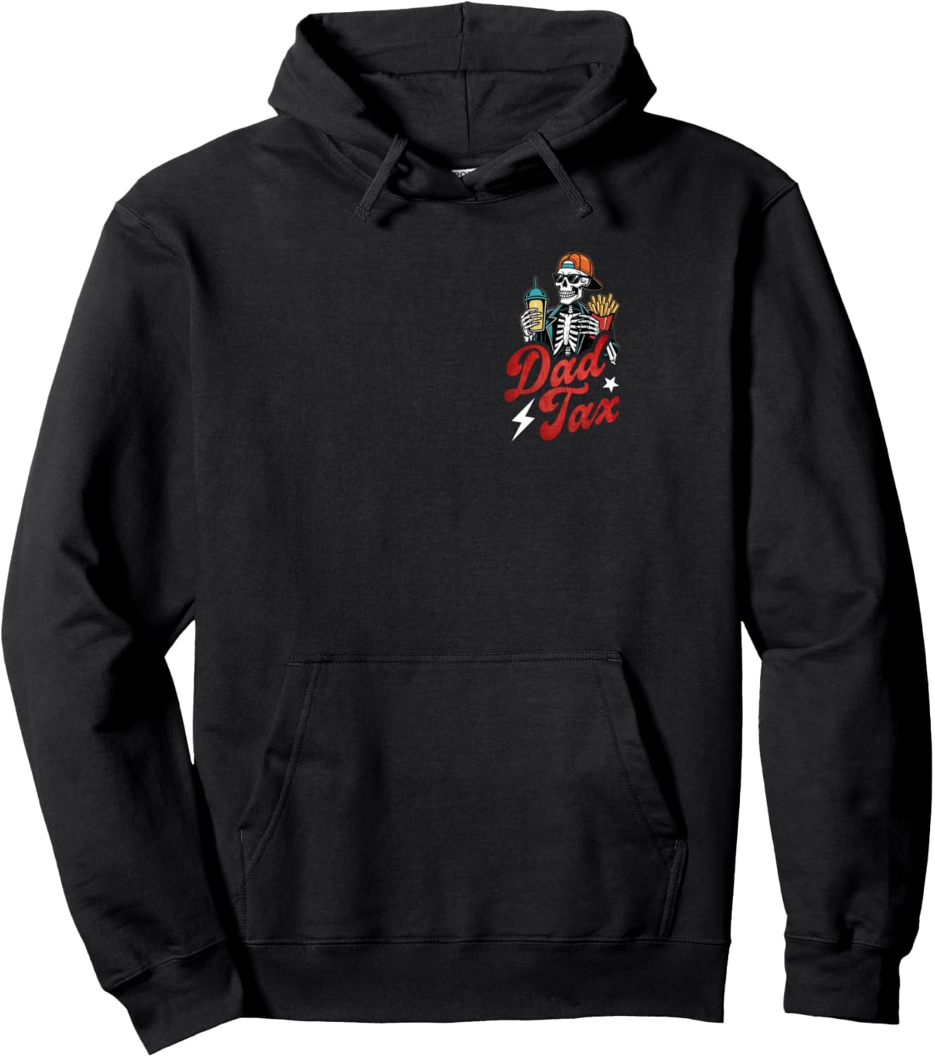 Dad Tax Making Sure It's Not Poison Father (Front & Back) Pullover Hoodie