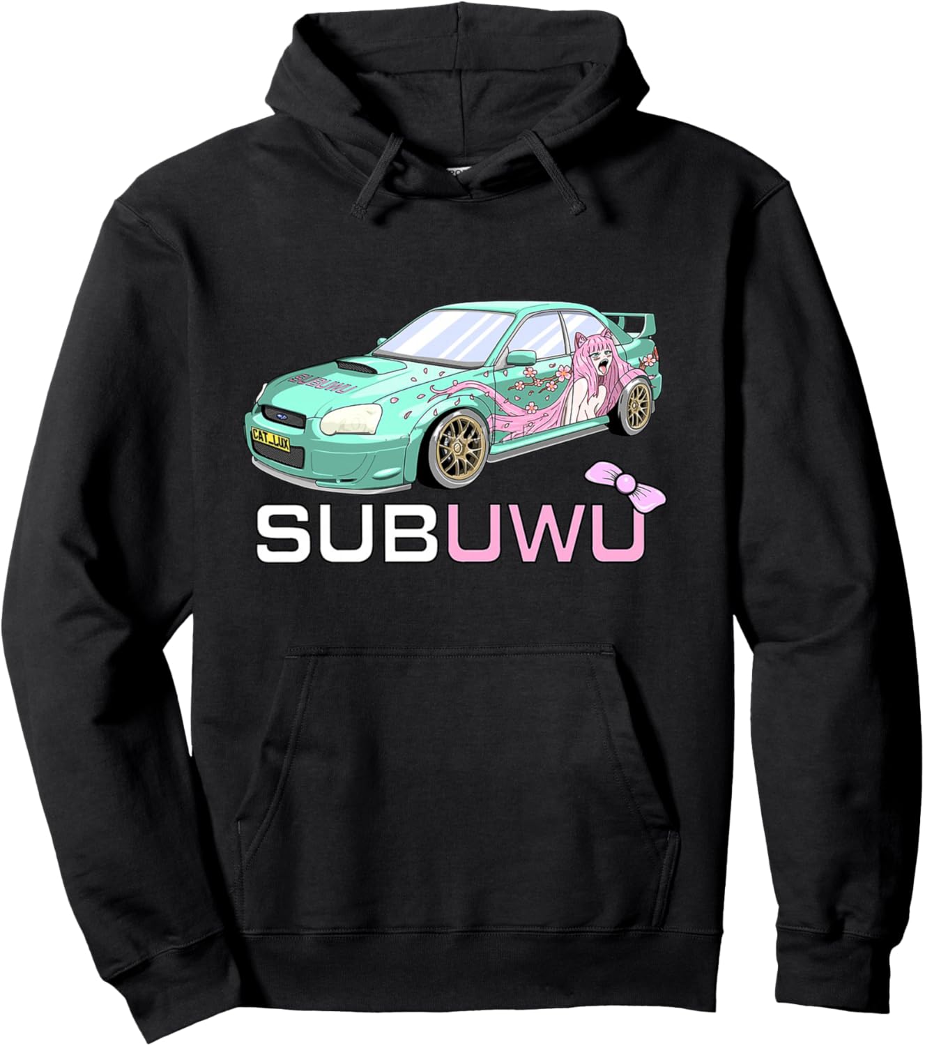 SubUwU Anime Lover Cute Otaku Fan Gift Pullover Hoodie