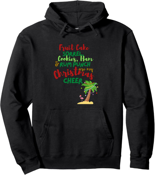 Caribbean Christmas Things Pullover Hoodie