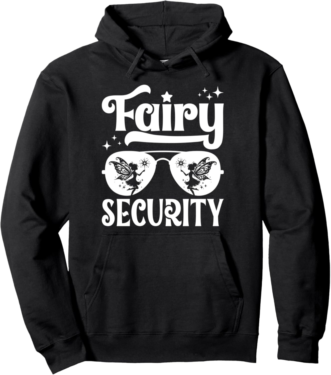 Fairy Security Protection Squad Fairy Security Costume Pullover Hoodie
