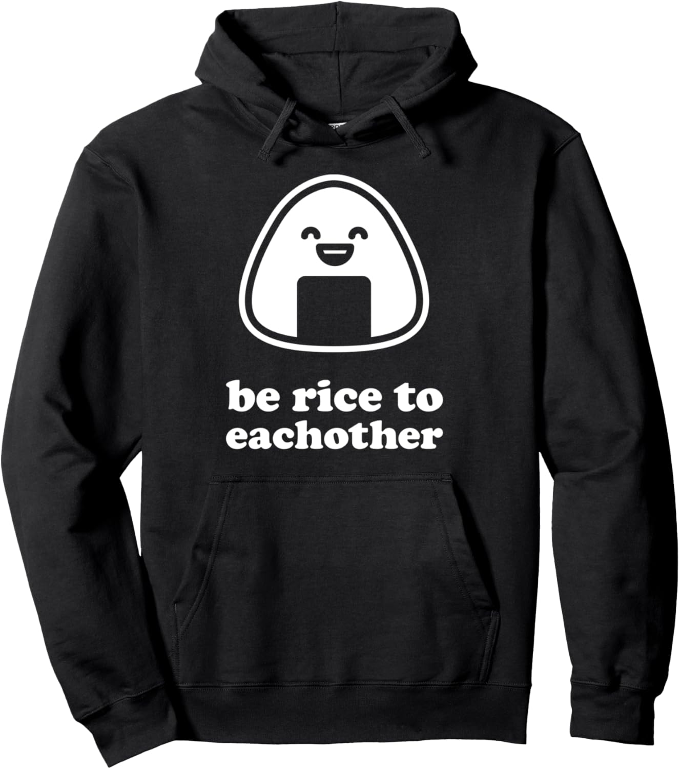Funny Onigiri - Japanese Food & Kawaii Anime Onigiri Pullover Hoodie