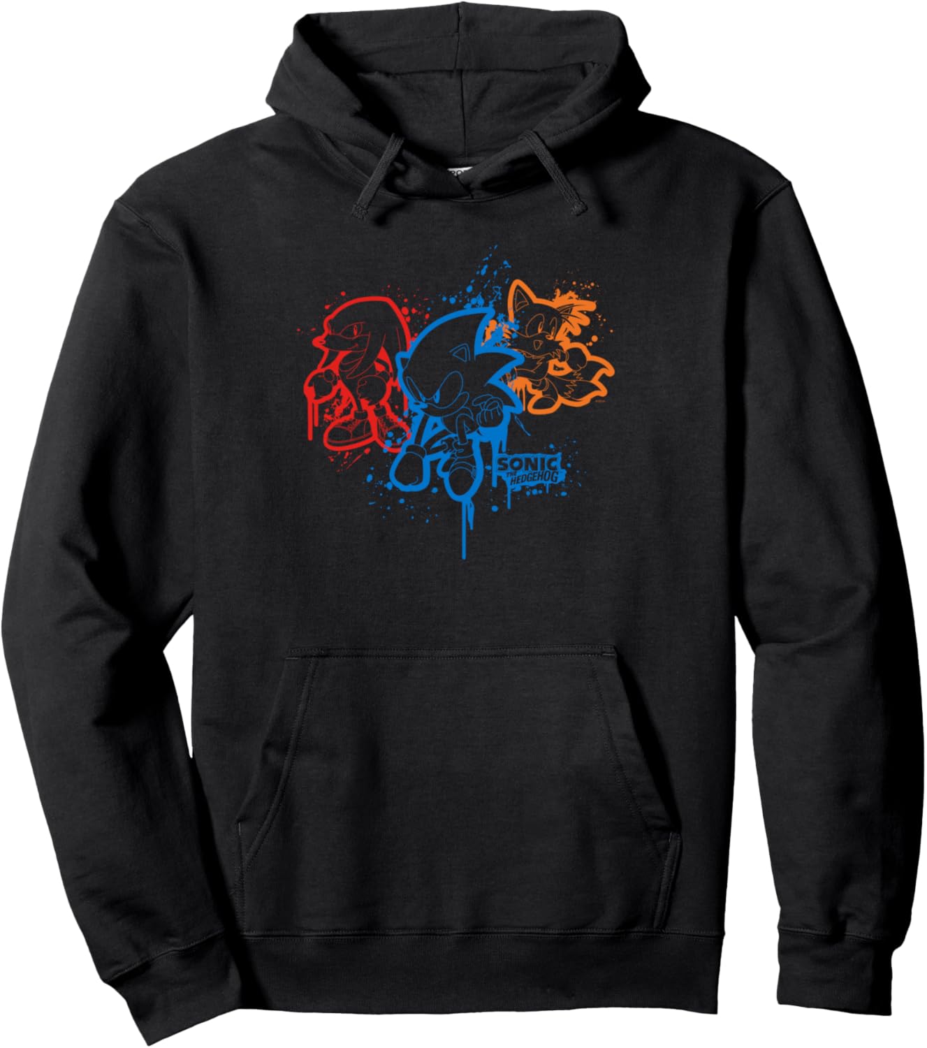 Sonic the Hedgehog - Spray Paint Pullover Hoodie