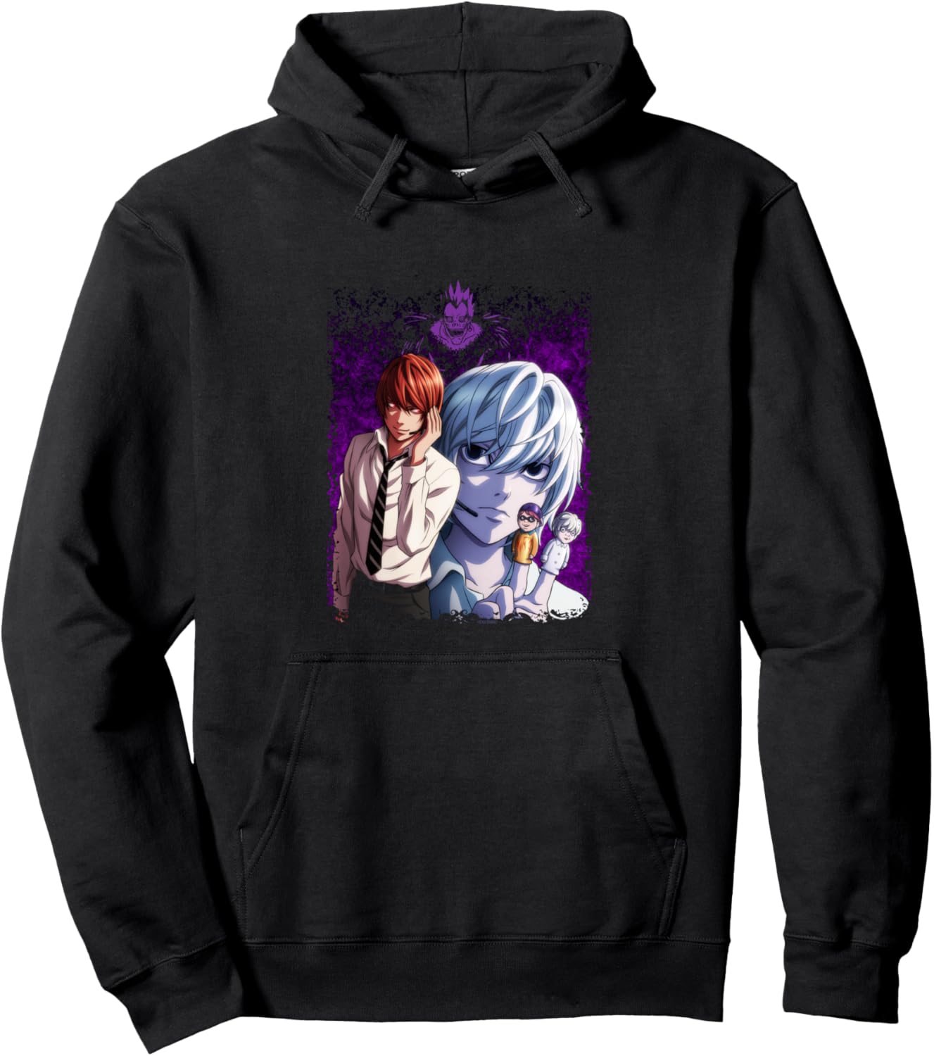 Death Note Near's Finger Puppets Anime Pullover Hoodie