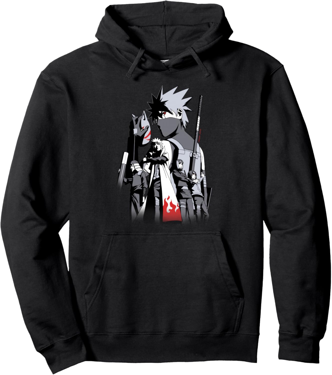 Naruto Shippuden Kakashi Story Limited Color Pullover Hoodie