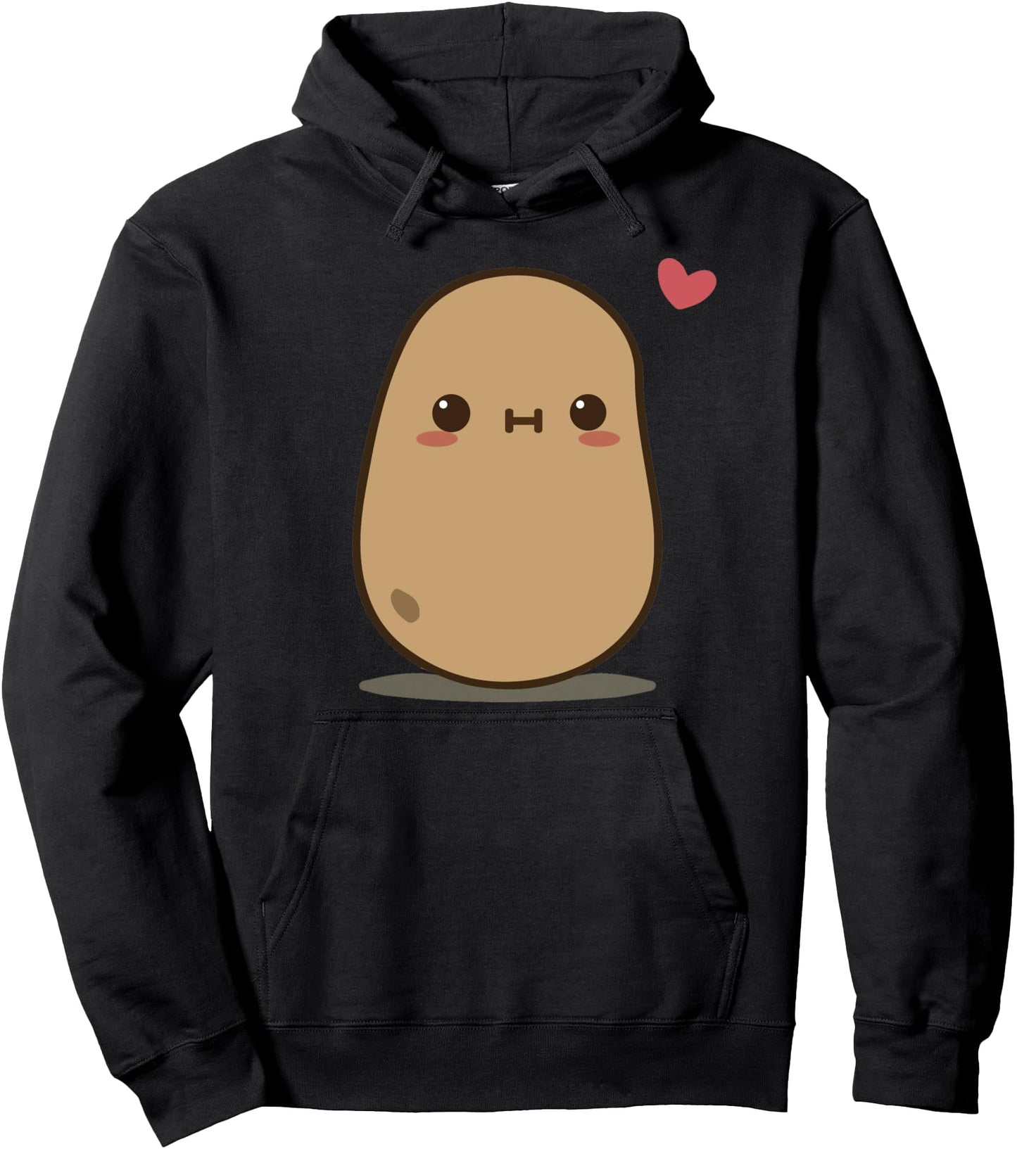 Potato Love heart Gift T-shirt Boys Men Women Pullover Hoodie
