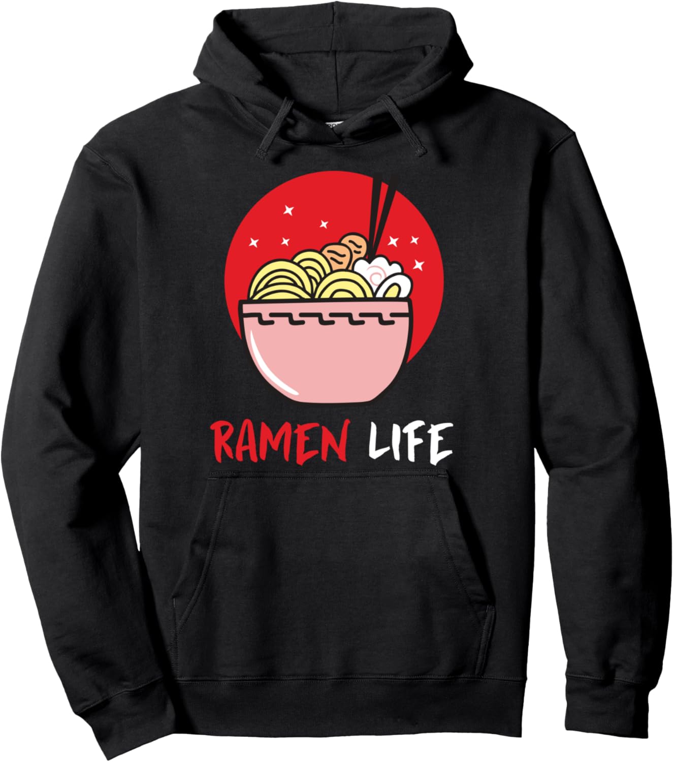 Ramen Life & Noodles hoodie: Kawaii Gift for anime fan