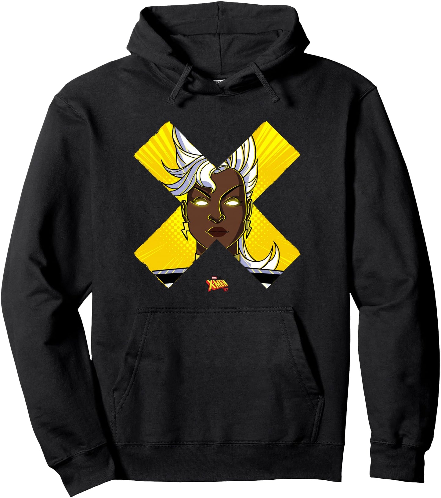 Marvel X-Men '97 Storm Vintage Classic Comic X Portrait Pullover Hoodie