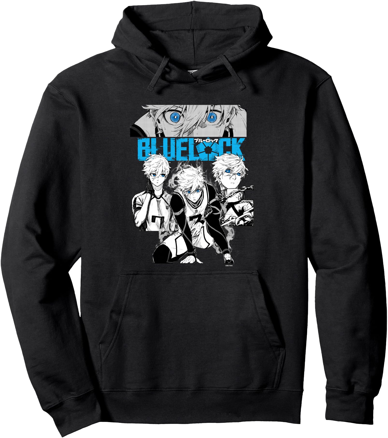 Blue Lock Seishiro Nagi Multiple Scenes Big Chest Portrait Pullover Hoodie