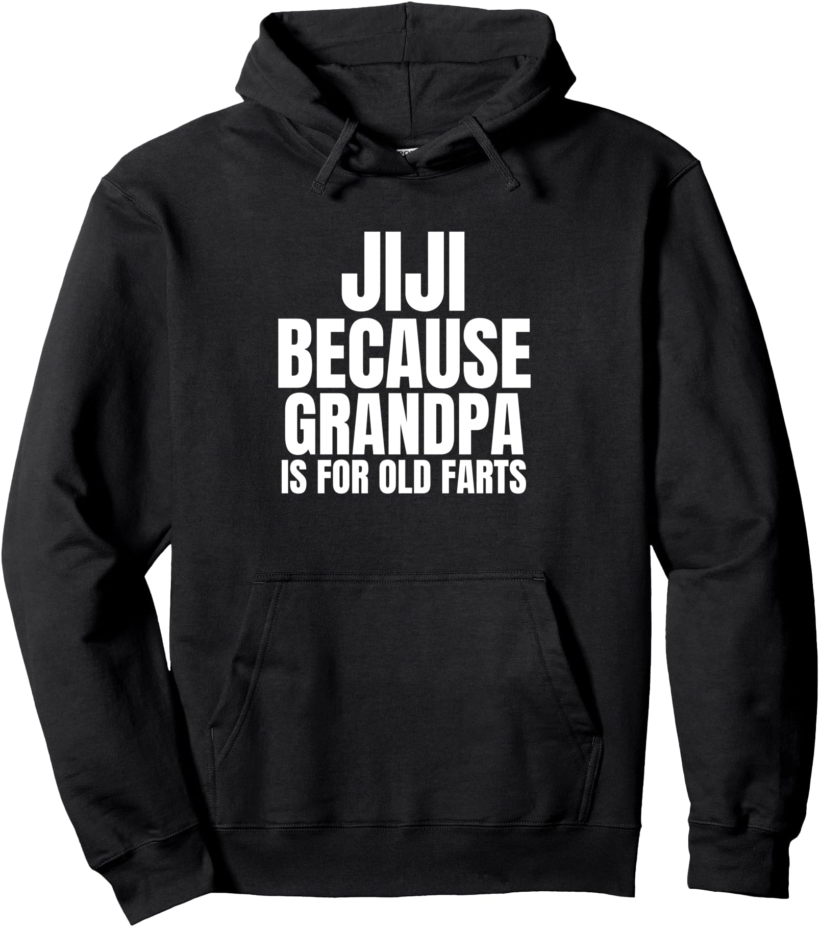 Jiji Not an Old Fart Grandpa in Japanese Jiji Pullover Hoodie