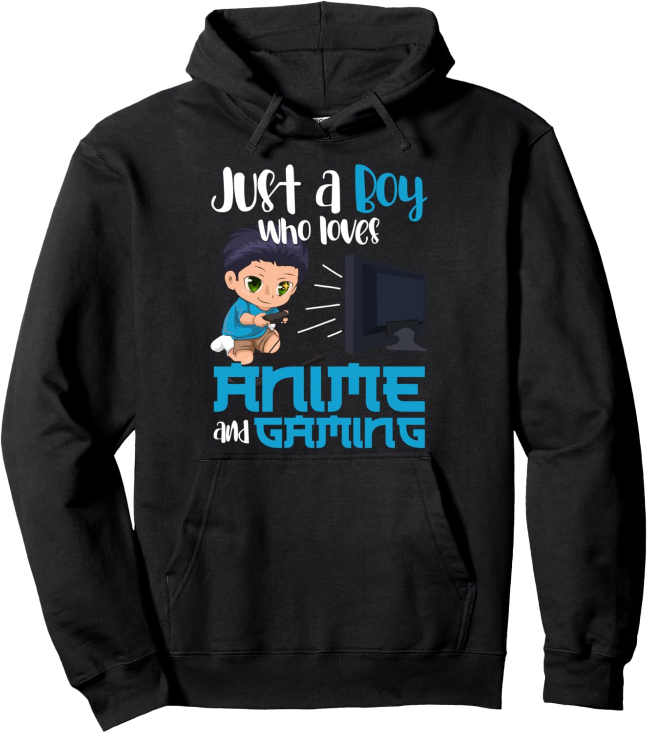 Japanese Manga Video Games Gamer Boys Gift Gaming Anime Pullover Hoodie