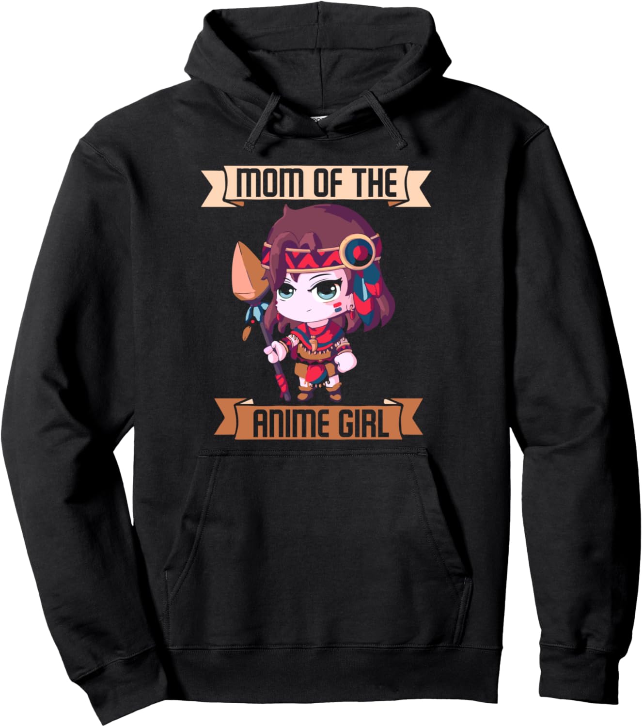 Mom of the Anime Girl - Mother Anime Pullover Hoodie