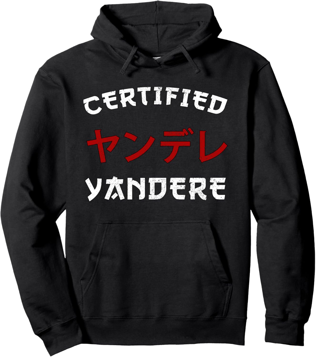 Yandere Anime I Kawaii Japanese Anime Senpai Pullover Hoodie