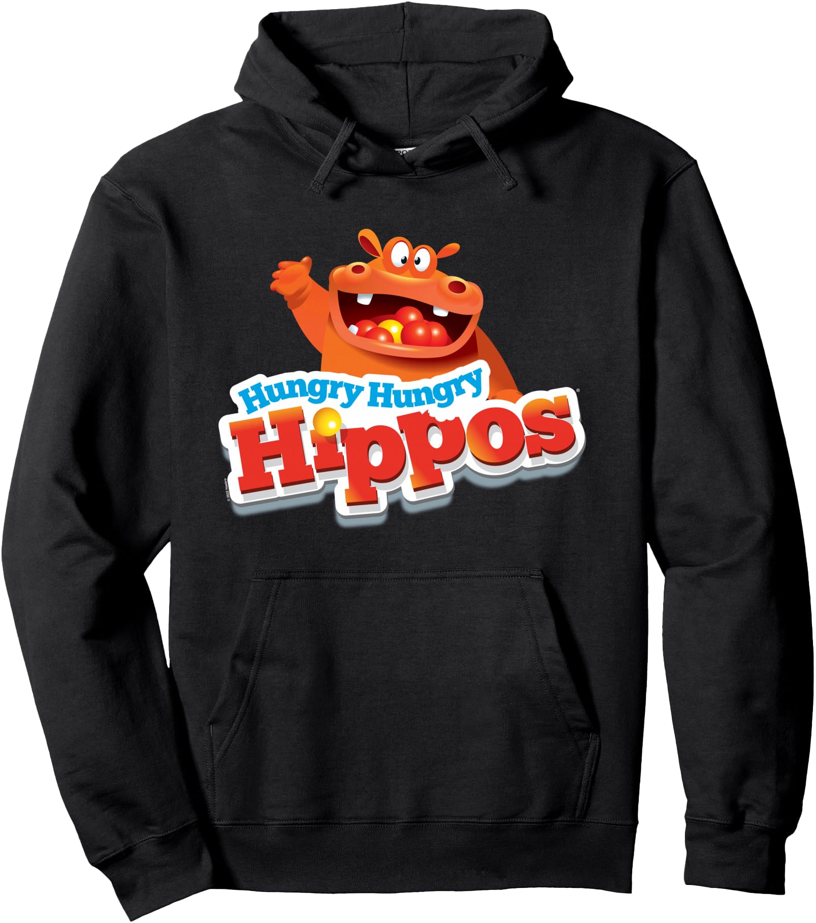 Hungry Hungry Hippos New Logo with Hungry Hippo Pullover Hoodie