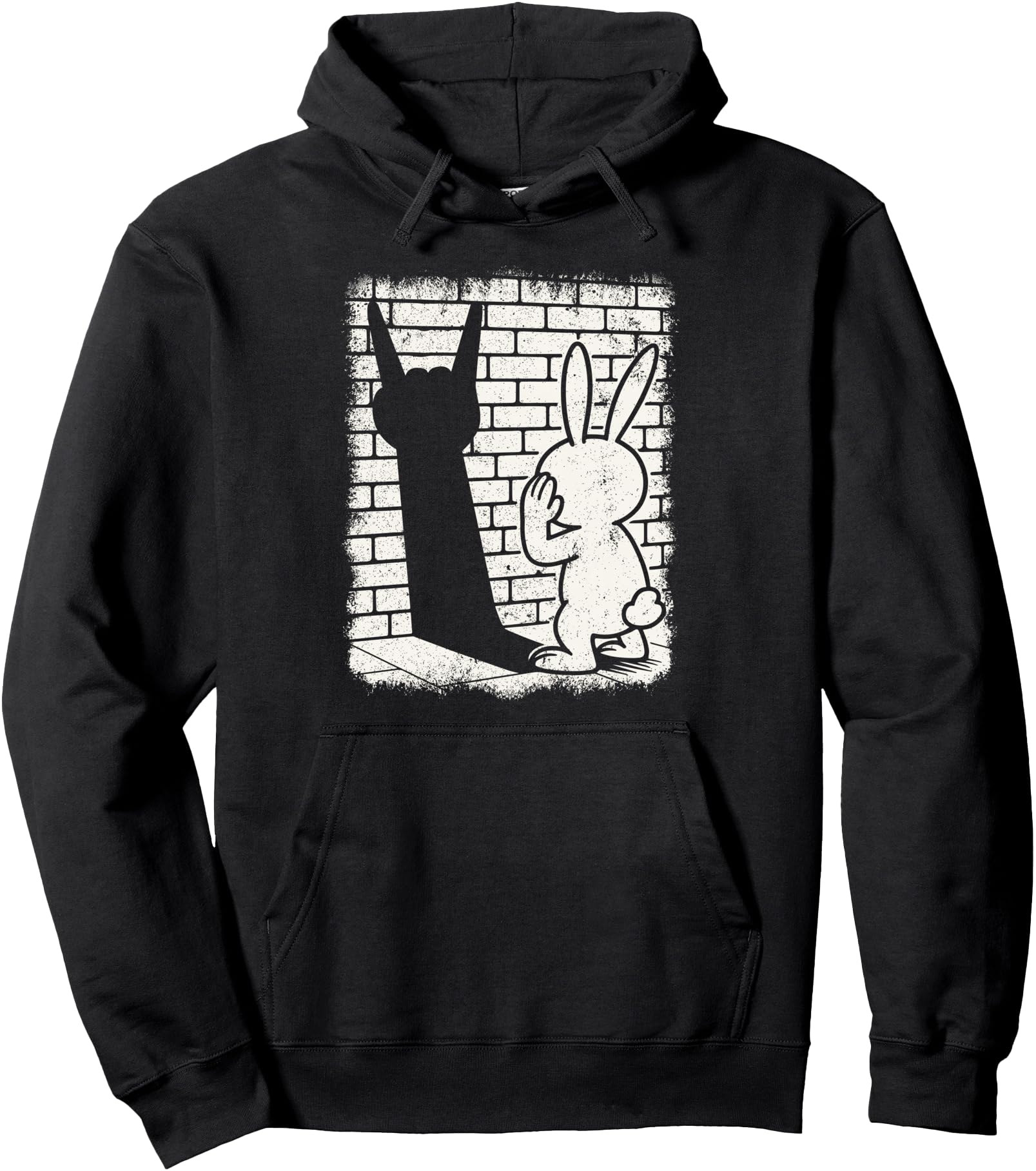 Rock & Heavy Metal, Rock Music, Rock On & Rock Hand Rocker Pullover Hoodie