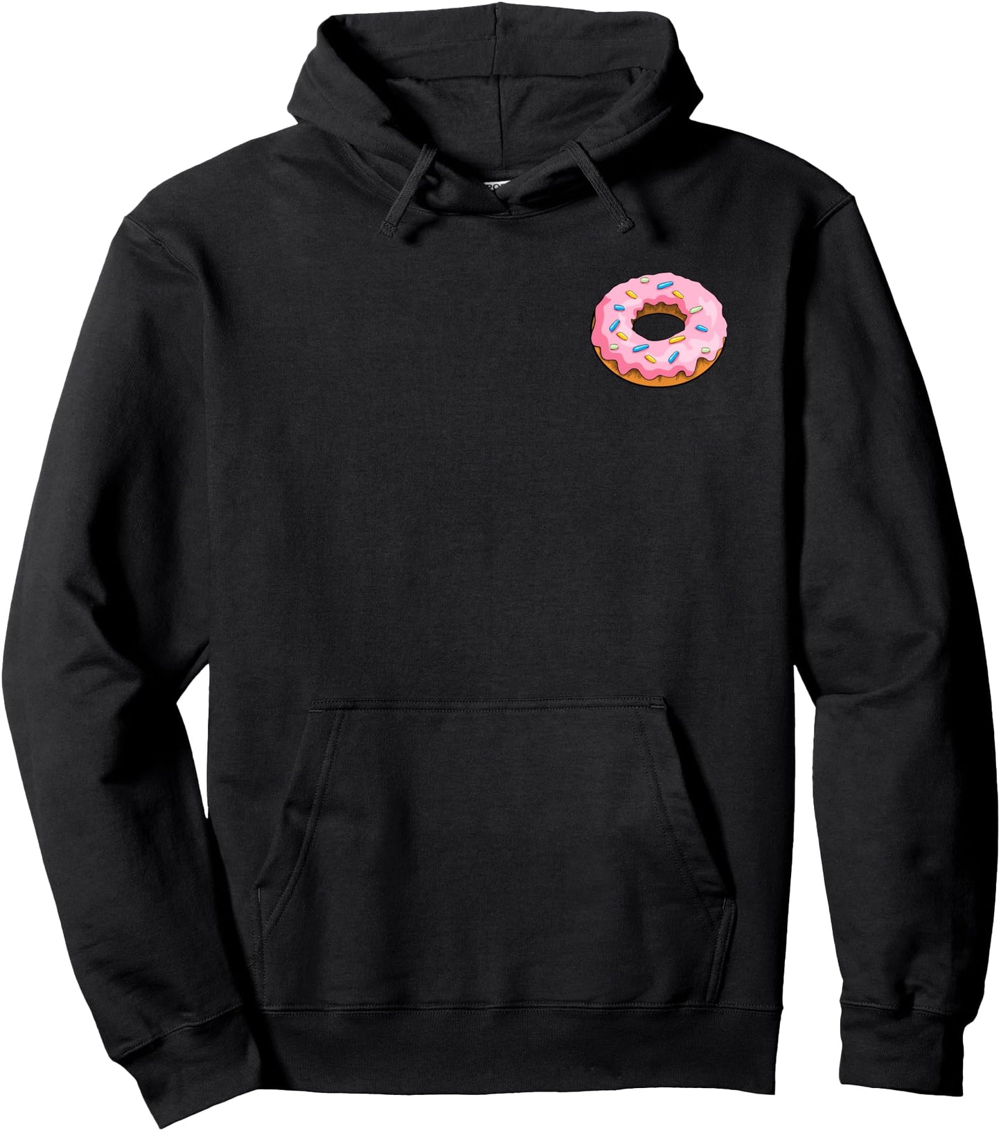 Pink Sprinkle Donut Doughnut Lovers Pullover Hoodie