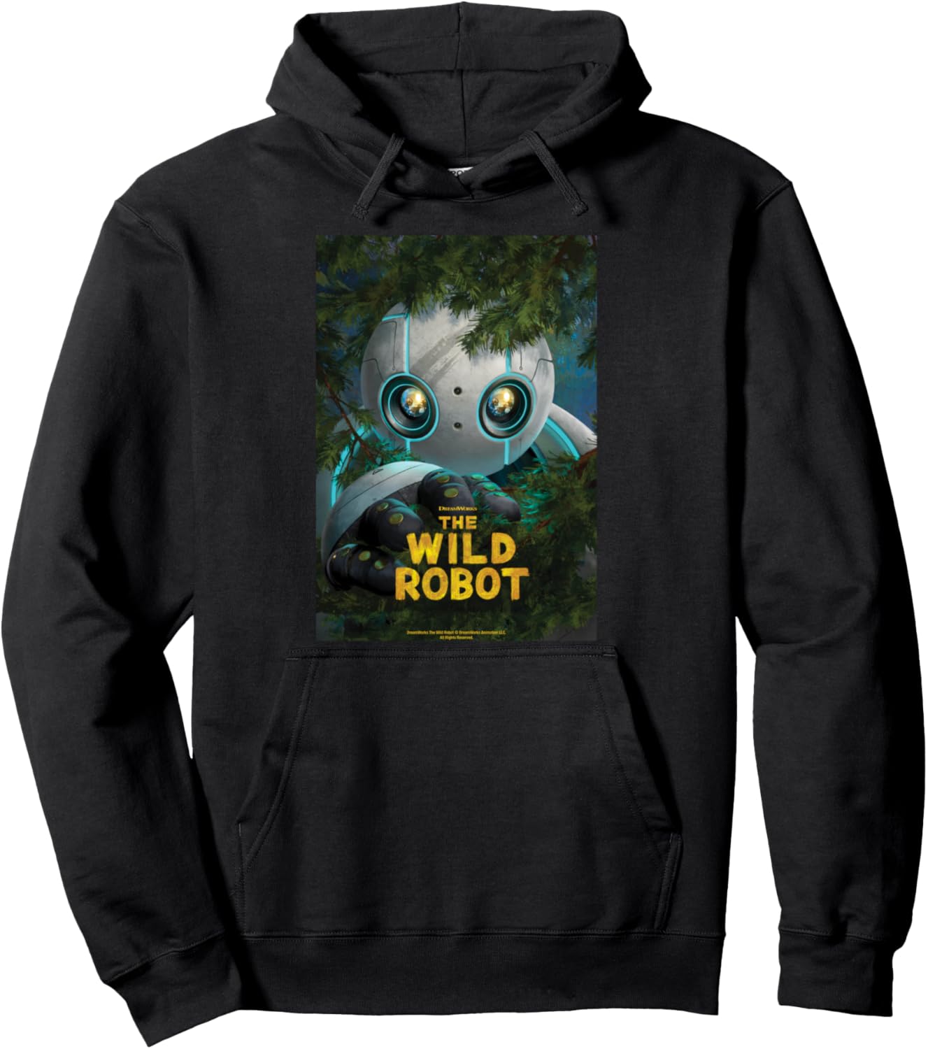 DreamWorks The Wild Robot Poster Pullover Hoodie
